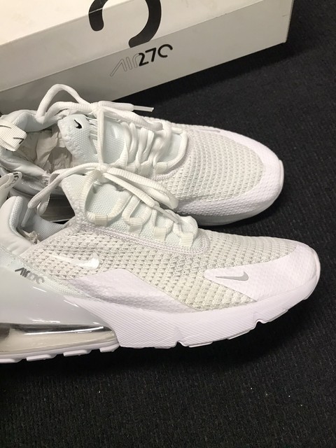Air Max 270 Triple White Gs 7 Womenâs Sz 8.5 | eBay