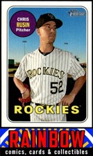 2018 Topps Heritage #237 Chris Rusin