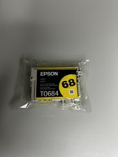 NEW  SEALED GENUINE - EPSON 68 Yellow Jayne Ink Cartridge T0684