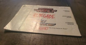 Bubble Bobble Nintendo NES Manual Only