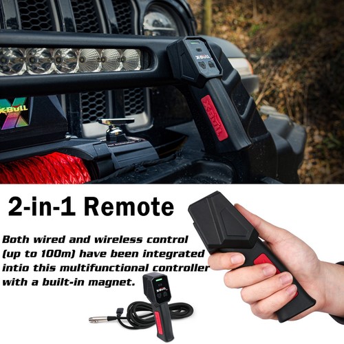 X-BULL 12V Electric Winch 10000LBS 12000LBS 14500LBS Truck Towing Jeep Winch 4WD - Picture 67 of 137