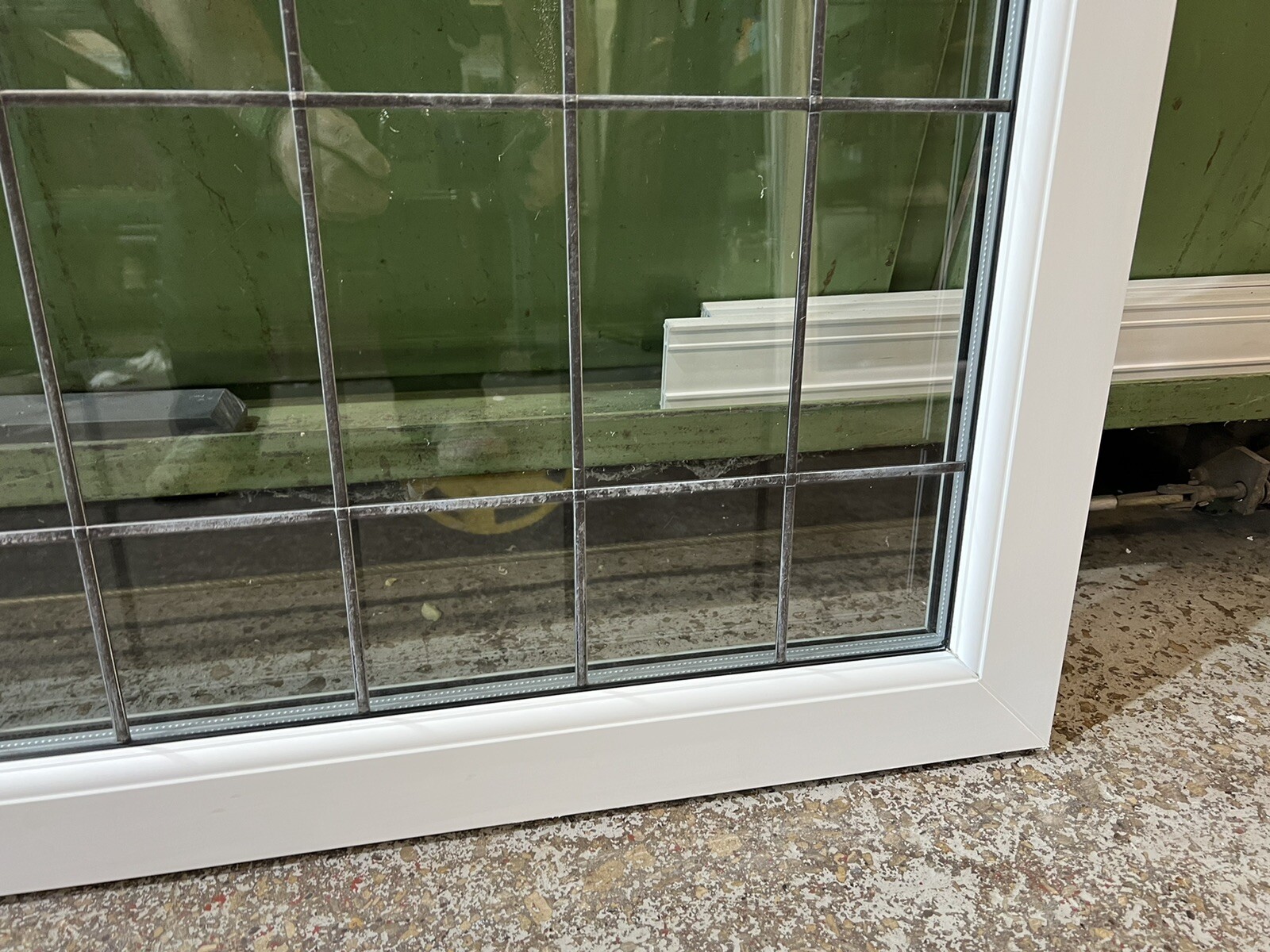 Second Hand UPVC Window, Refurbished, White, 3210mm Wide By 1550mm