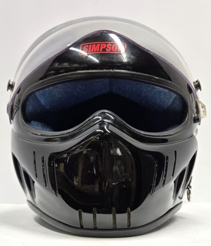 Vintage, rare Simpson RX3 SA85 nomex racing helmet.