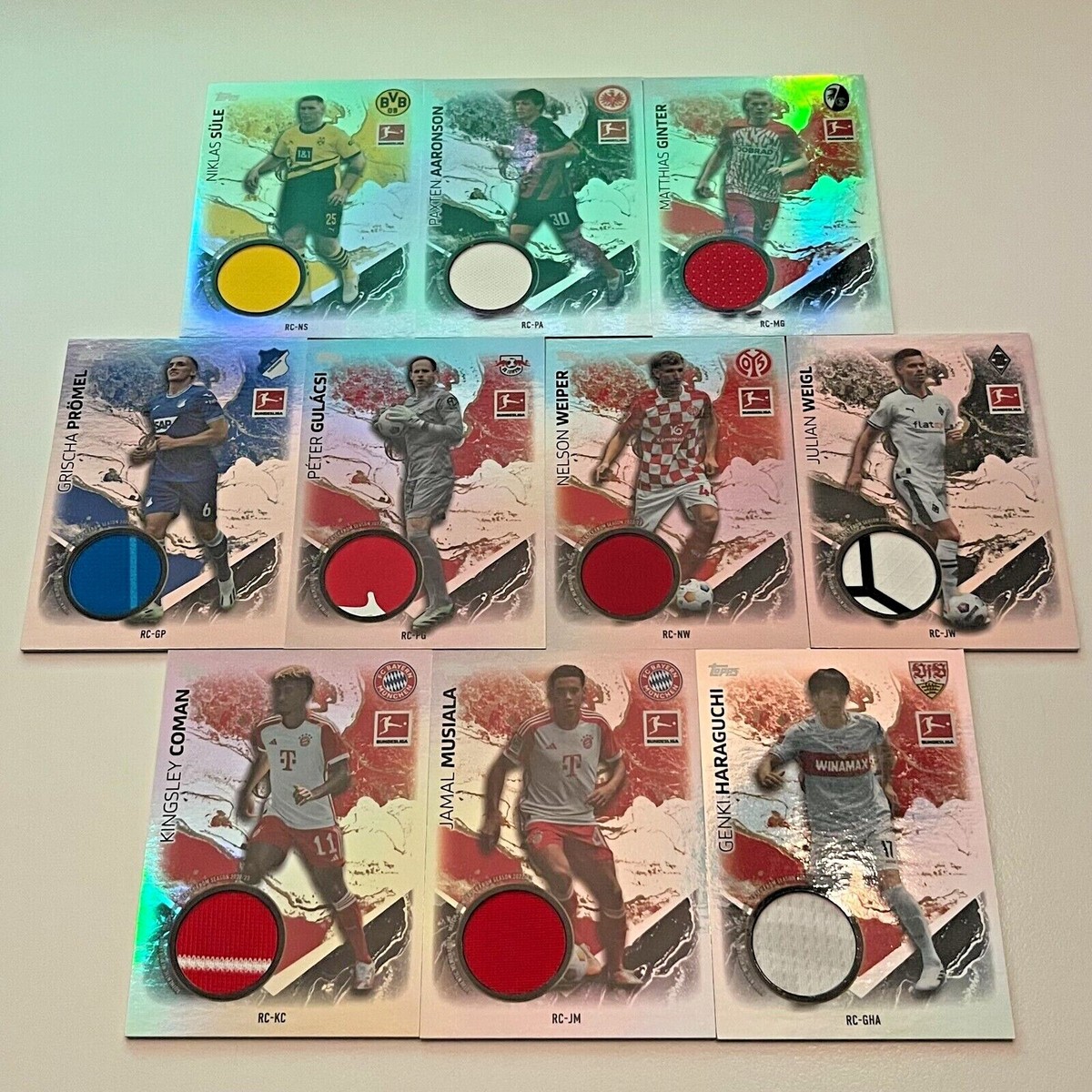 Carte Autographe Karl-Heinz Körbel Match Attax Bundesliga 2022/23 - Topps, Near Mint