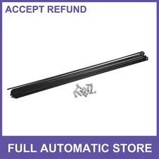 14G J Bend 295mm x 2mm Bike Bicycle Spokes with Nipples Steel Black Universal