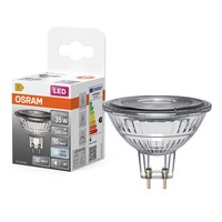 Osram Led Glas Reflektor MR16 3,4W = 35W GU5,3 12V 345Lm Neutralweiß 4000K 36°