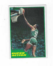 1981-82 TOPPS SUPER ACTION CEDRIC MAXWELL #107 EAST