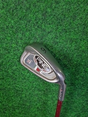 PING i15 6-Eisen - Herren (Graphit, 37,75 Zoll, Rechts, Regular, Red Dot)