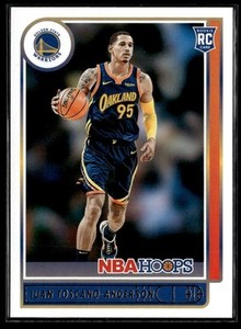 2021-22 Hoops Juan Toscano-Anderson Rookie Golden State Warriors #248