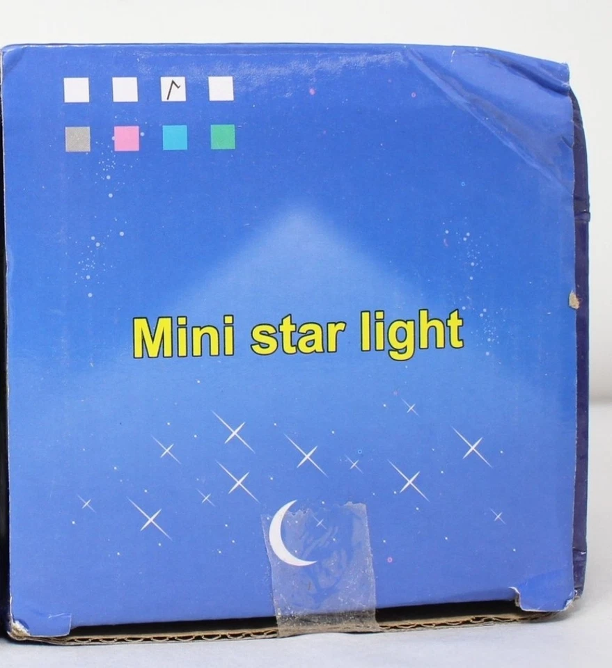 Lámpara luminosa de ensueño mini luz estrella LED giratoria proyector nocturno DC 5V habitación infantil Foto 2 de 2