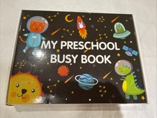 My Preschool Busy Book Learning Activity Space Cover Age 3 Brand NEW