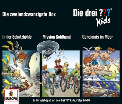Die drei ??? Kids - 3er Box 22 (Folgen 64, 65, 66) | Audio-CD | 3 Audio-CDs
