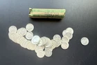 Roll of 1964 Silver Roosevelt Dimes  - 50 Coins - 90% silver - 5$ FV NICE!