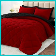 All-Season 7-Piece California King Comforter Set: Stylish, Soft, and Convenient