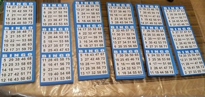 Bingo Cards 55 Books Of 10 Brand NEW 550 Total Multiple Colors