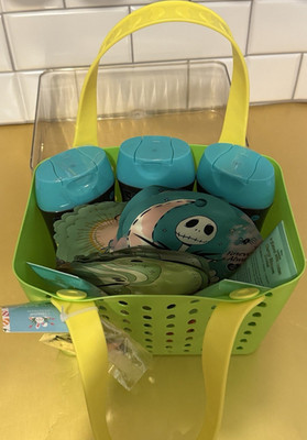 Nightmare Before Xmas Set: Wash, Cream, Masks, Basket