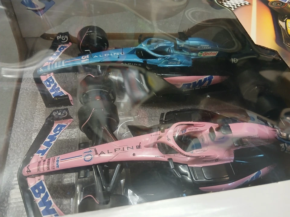 Solido 180016 Alpine pack AS23 Ocon/Gasly 1/18 - Immagine 2 di 3