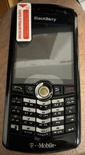  BROKEN BlackBerry Pearl 8100 Black Cell Phone Vintage Fast Ship MINT Used 2