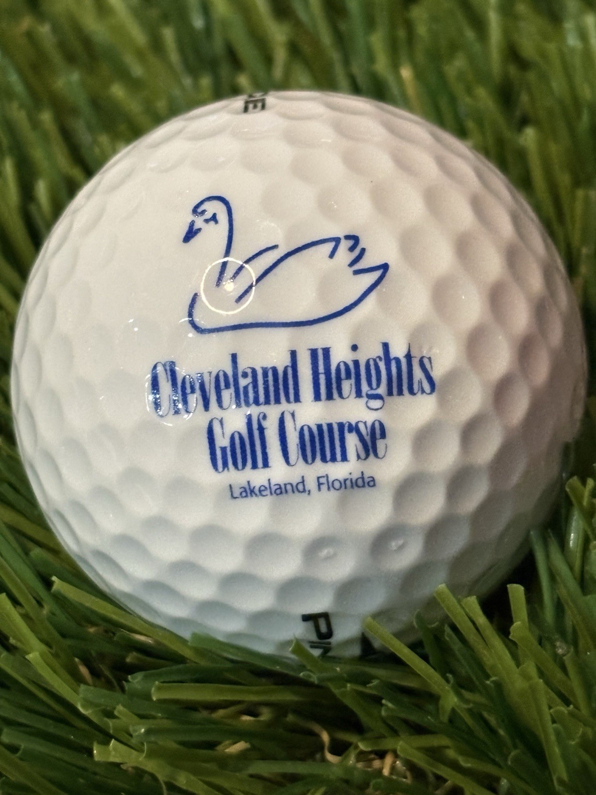 Cleveland Heights Golf Course Logo Golf Ball- Lakeland Flori