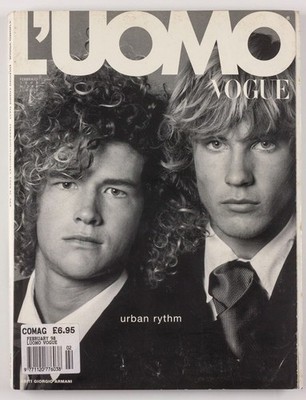 Bruce Weber MICHAEL BERGIN Bob Richardson L'UOMO VOGUE Feb 1998 Steven Klein 288