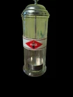 Vintage Coca-Cola Glass Straw Holder 11.5" Tablecraft Soda Fountain Dispenser