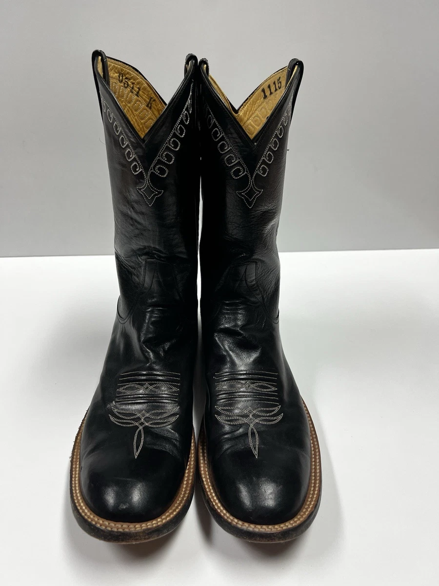 Black Leather Upper Rios of Mercedes Boots for Men for Sale  display picture 1