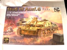 1/35 Border Model StuG III Ausf G Full Interior PE Parts 4 Crew Metal Barrel #52
