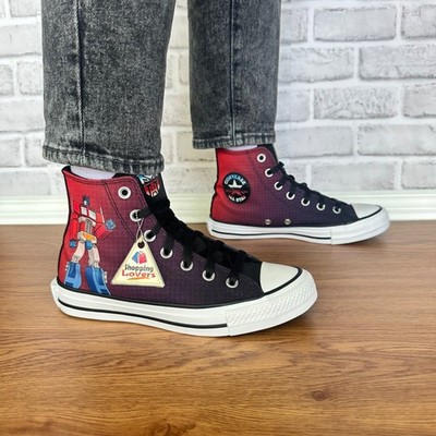  Converse Transformers 8 Womens Shoes 40th Anniversary Autobots Sneakers A11659C
