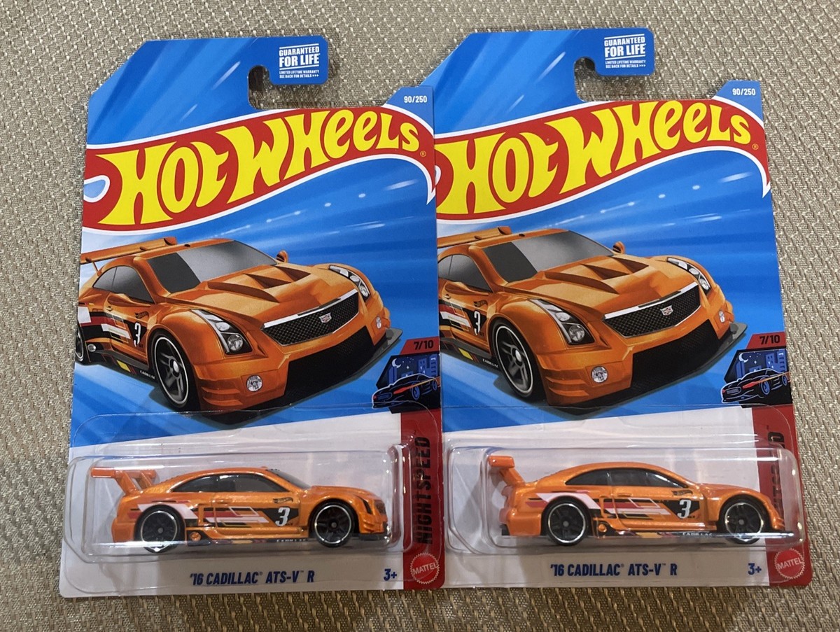 2026 Hot Wheels '16 Cadillac ATS-V R Orange HW Night Speed Diecast