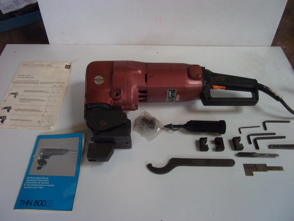 TRUMPF THN  800 Schweißkantenformer / Kantenanfasmaschine – 1900 W – 300/min gut - Bild 1 von 4