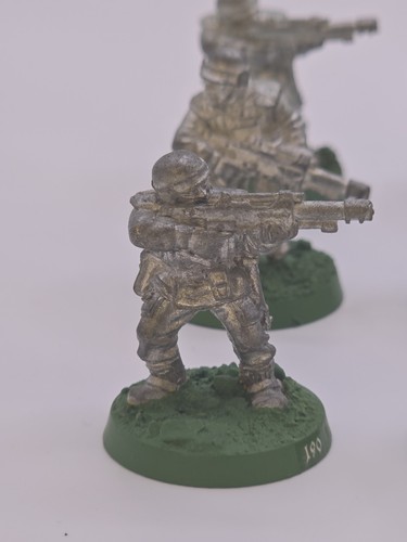 OOP Citadel Warhammer 40k Metal Imperial Guard Cadian Shock Troops 1994 X16 K1N1 - Picture 7 of 17
