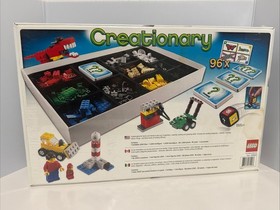LEGO CREATIONARY #3844 Family Board Game Sealed/Read