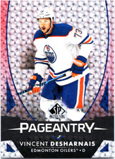 2023-24 Sp Authentic - Pageantry Vincent Desharnais #P-85 (RC) Red