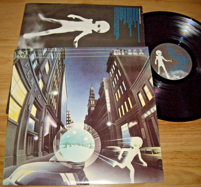 MI-SEX  *OZ 1st Press & Insert 12'' LP ' SPACE RACE '  1980 VGC+