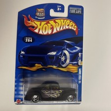 Hot Wheels '40 FORD COUPE, Black; 2002 Collector No. 204