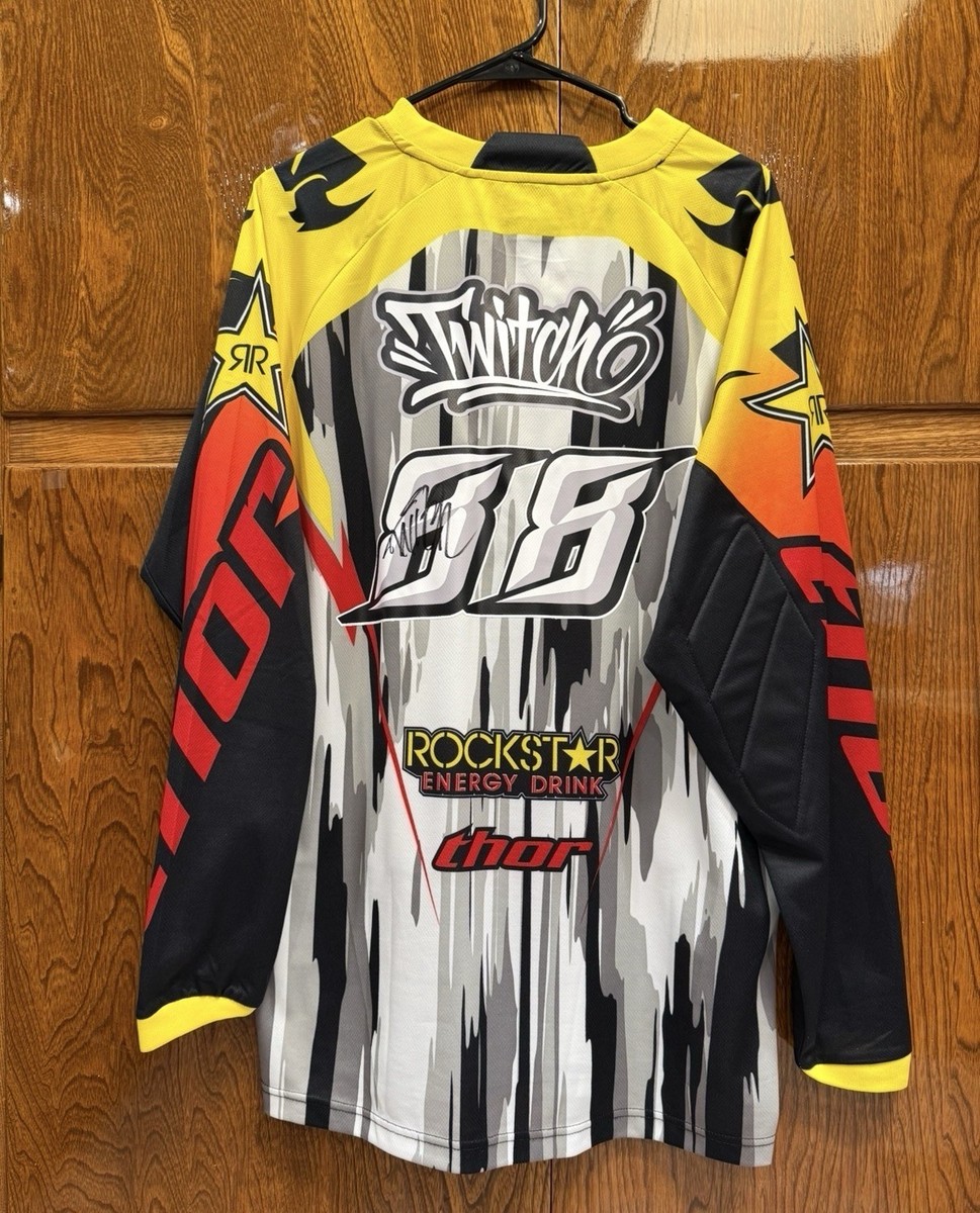 JEREMY TWITCH STENBERG*SIGNED*THOR JERSEY*METAL MULISHA*HAIDEN