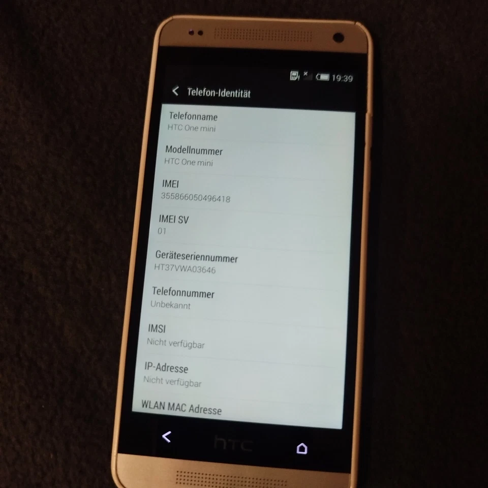 HTC One Mini M4 - Beats®Audio - 16GB - Android - Smartphone - Silber - Neuwertig - Bild 2 von 4