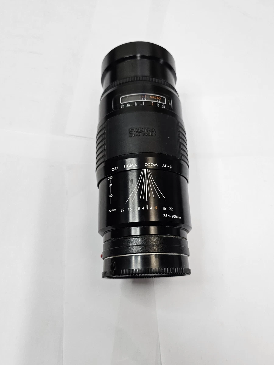Sigma 75-200mm Camera Zoom Lenses for sale - eBay