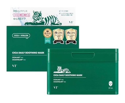 VTCOSMETICS Skin Care (1. CICA Daily Soothing Mask) - Japan