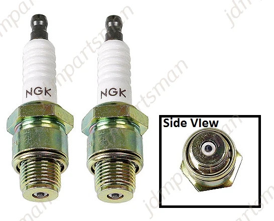 2x NGK BU8H 6431 Non-Resistor Spark Plug Pre-Gapped FOR Mercury  Mariner