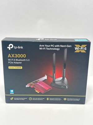 TP-Link Archer TX3000E AX3000 WiFi 6 PCIe Card Bluetooth Dual Band Adapter