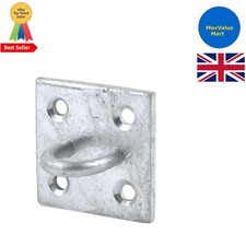 Alloy Steel Galvanized Staple on Plate - 50mm for Secure Outdoor Connections
