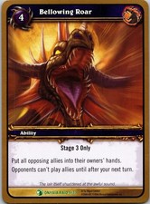 2006 Bellowing Roar 5 Uncommon World of Warcraft WOW TCG CCG