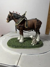 1997 Anheuser-Busch Clydesdale Clydi Full Parade Dress Budweiser 7898