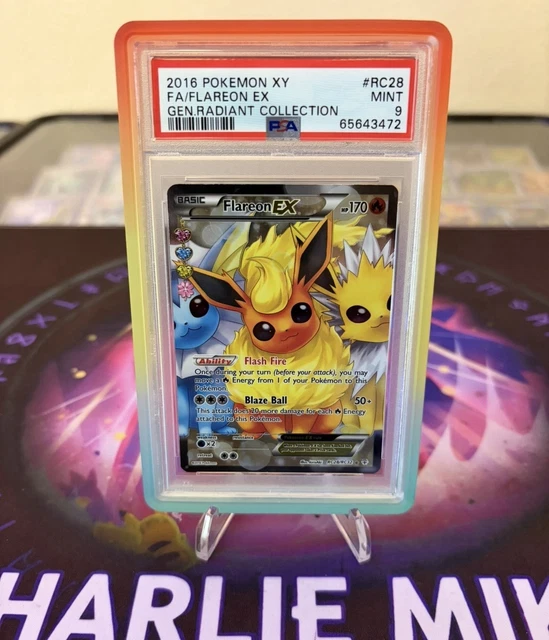 Pokemon Flareon Ex Generations Radiant Collection RC28/RC32 PSA 9 graded Mint