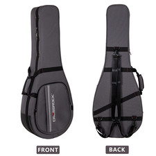 Crossrock 5-String Banjo Foam Case Lightweight Gig Bag for Resonator Banjos