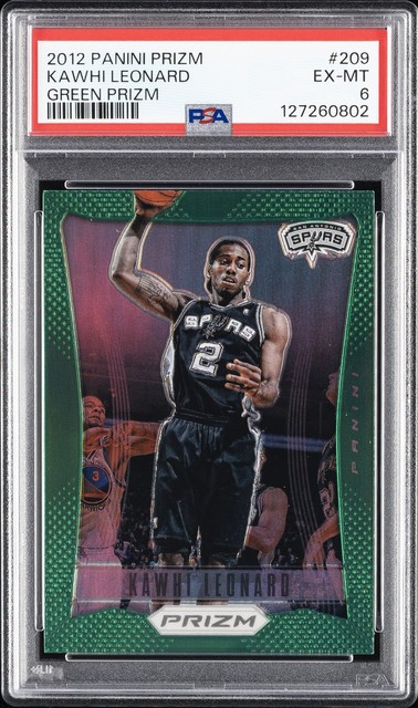 Kawhi Leonard 2012 Panini Prizm Green