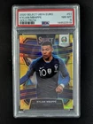 2020-21 Panini Select UEFA Euro KYLIAN MBAPPE 9/10 Terrace Gold Prizm #51 PSA 8