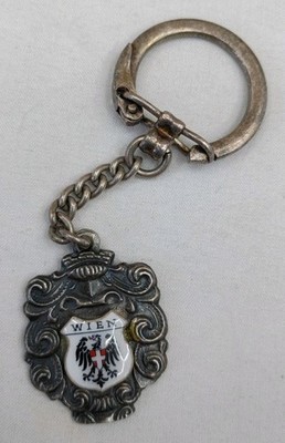 Vintage Wien Vienna Austria St. Christopher Religious Medallion, 1970s Original 