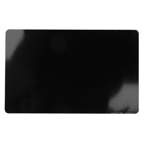 100 StüCk Schwarze Aluminium Legierung Karte Gravur Metall GeschäFt Besuch 3123 - Afbeelding 2 van 6